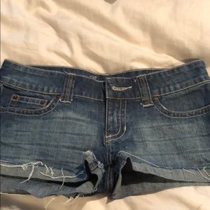 Womens Guess Jean Shorts